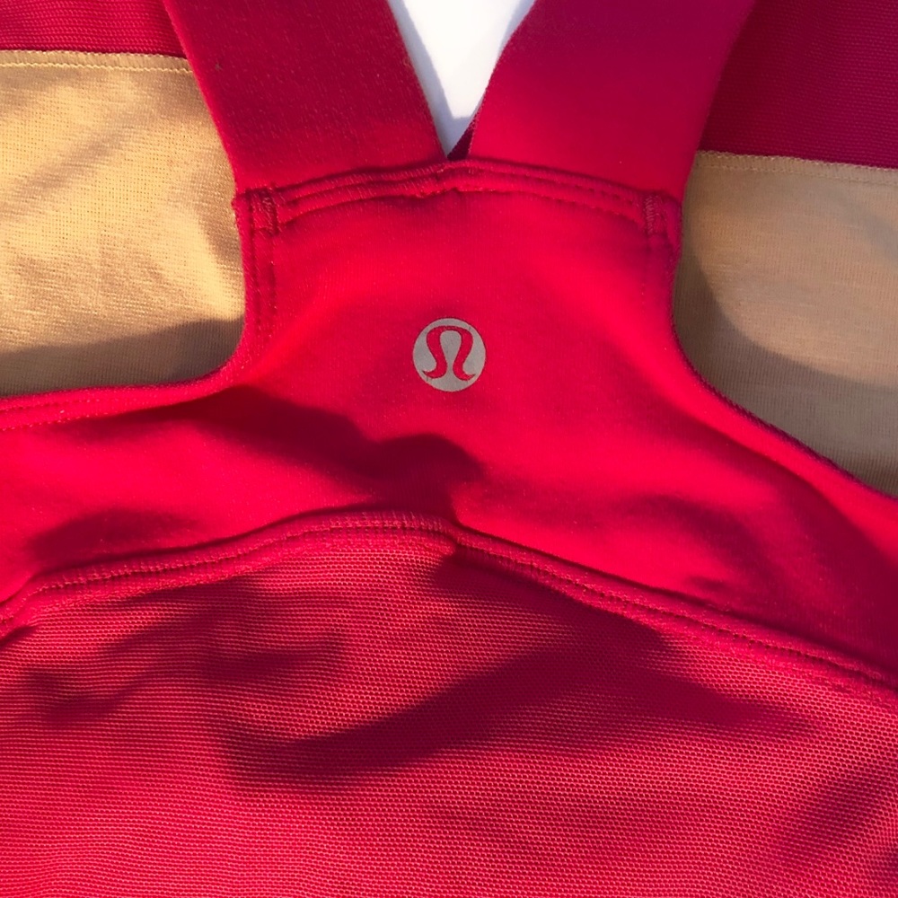 Pink Lululemon Athletica Tank